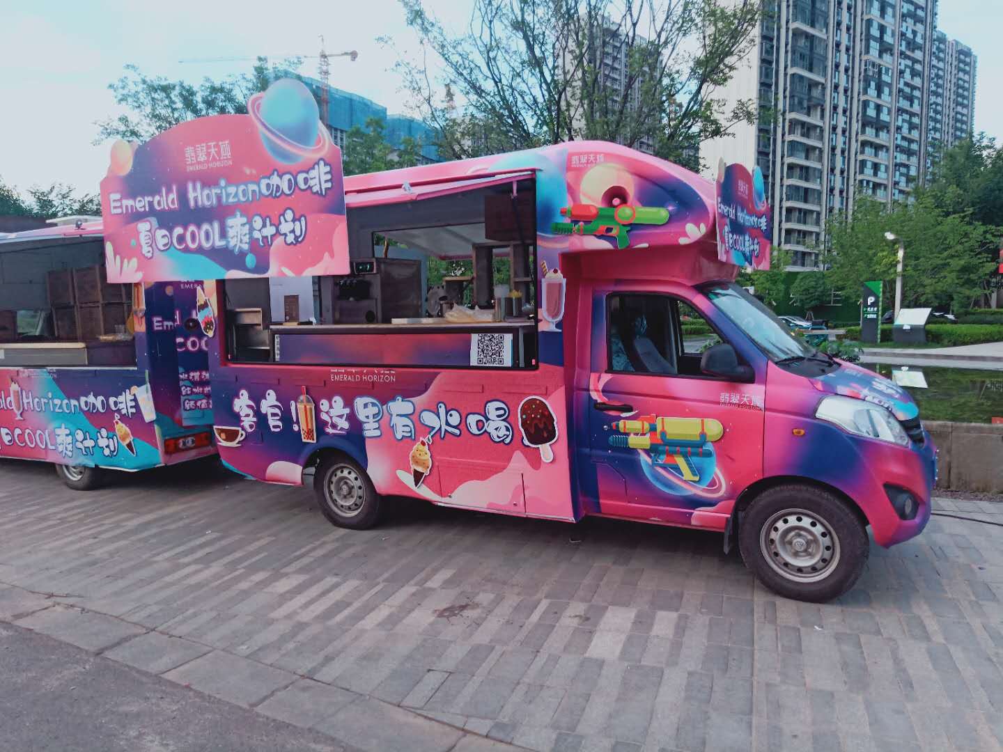 如何经验移动地摊车 促销品宣传推广活动车 街头美食车 冰淇淋车